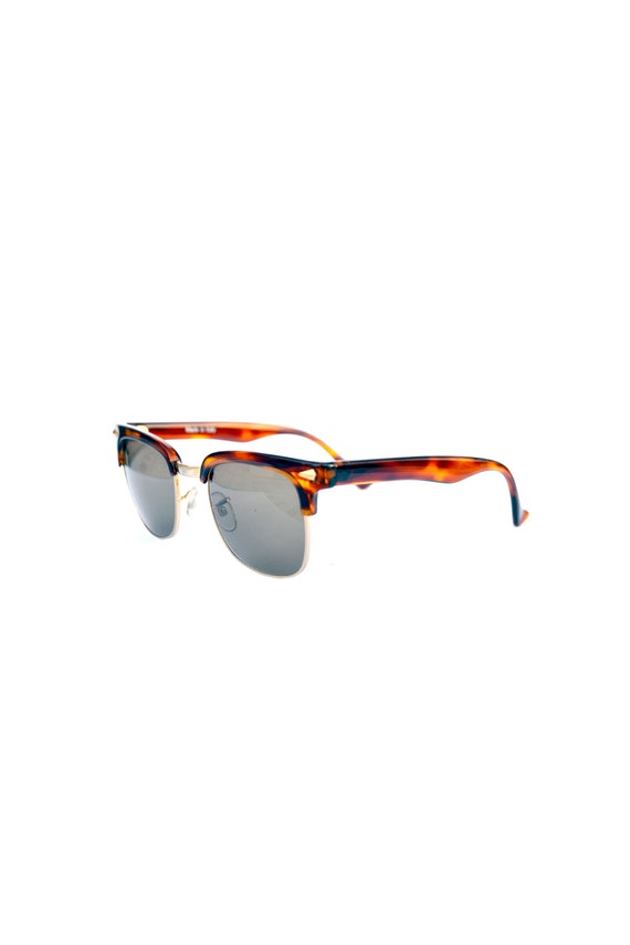 Brown Havana Wayfarer Sunglasses. Mirage Comfort Italy. NEW OLD