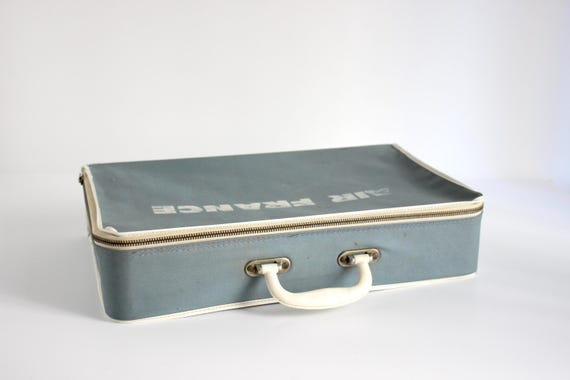 Air France Vintage Suitcase – 1960s Rugged Travel Relic - Etsy