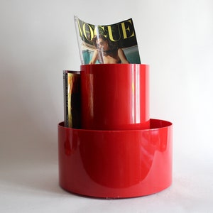 CINI & NILS Portariviste girevole in plastica - anni &#39;70