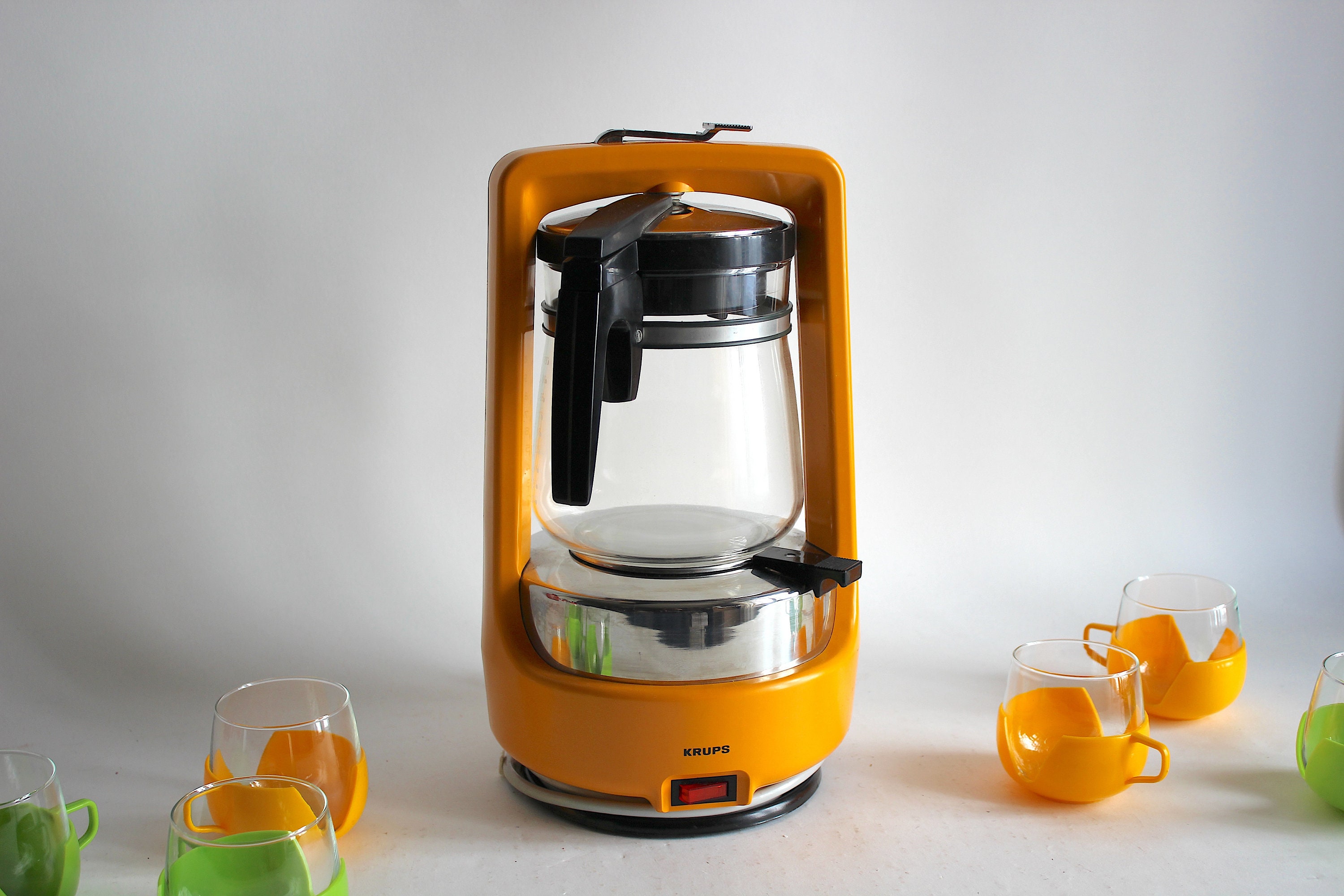 Authentische Krups Typ 266 Kaffeemaschine aus den 1970er Jahren – Vintage-Charme für Kaffeeliebhaber