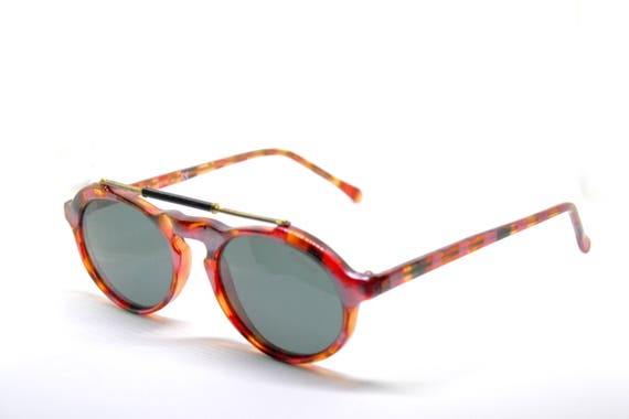 POLAROID aviator/gatsby acetate NEW VINTAGE sungla