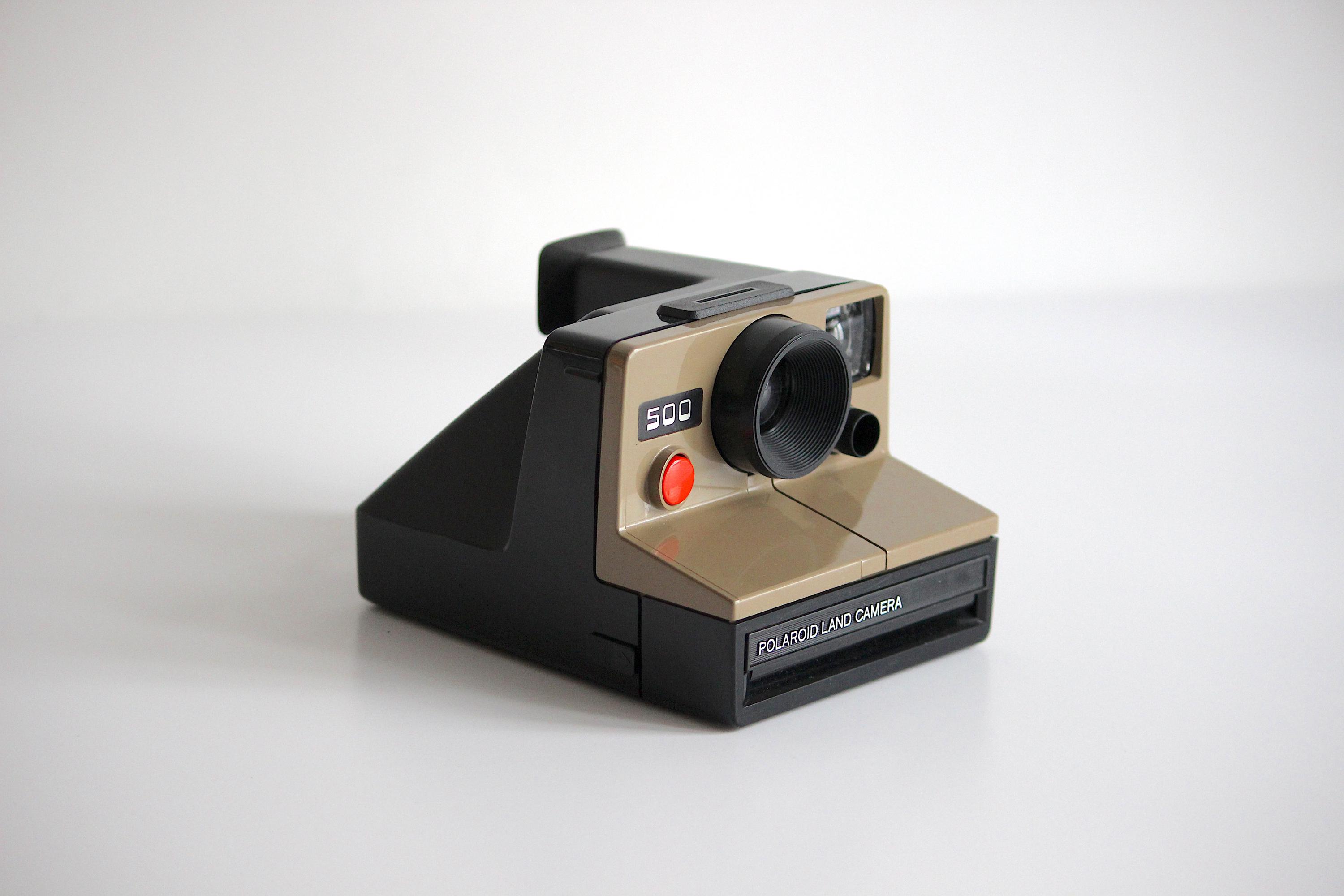 稀少カラー ポラロイド 500 polaroid 500 the button SX-70 sx70 昭和