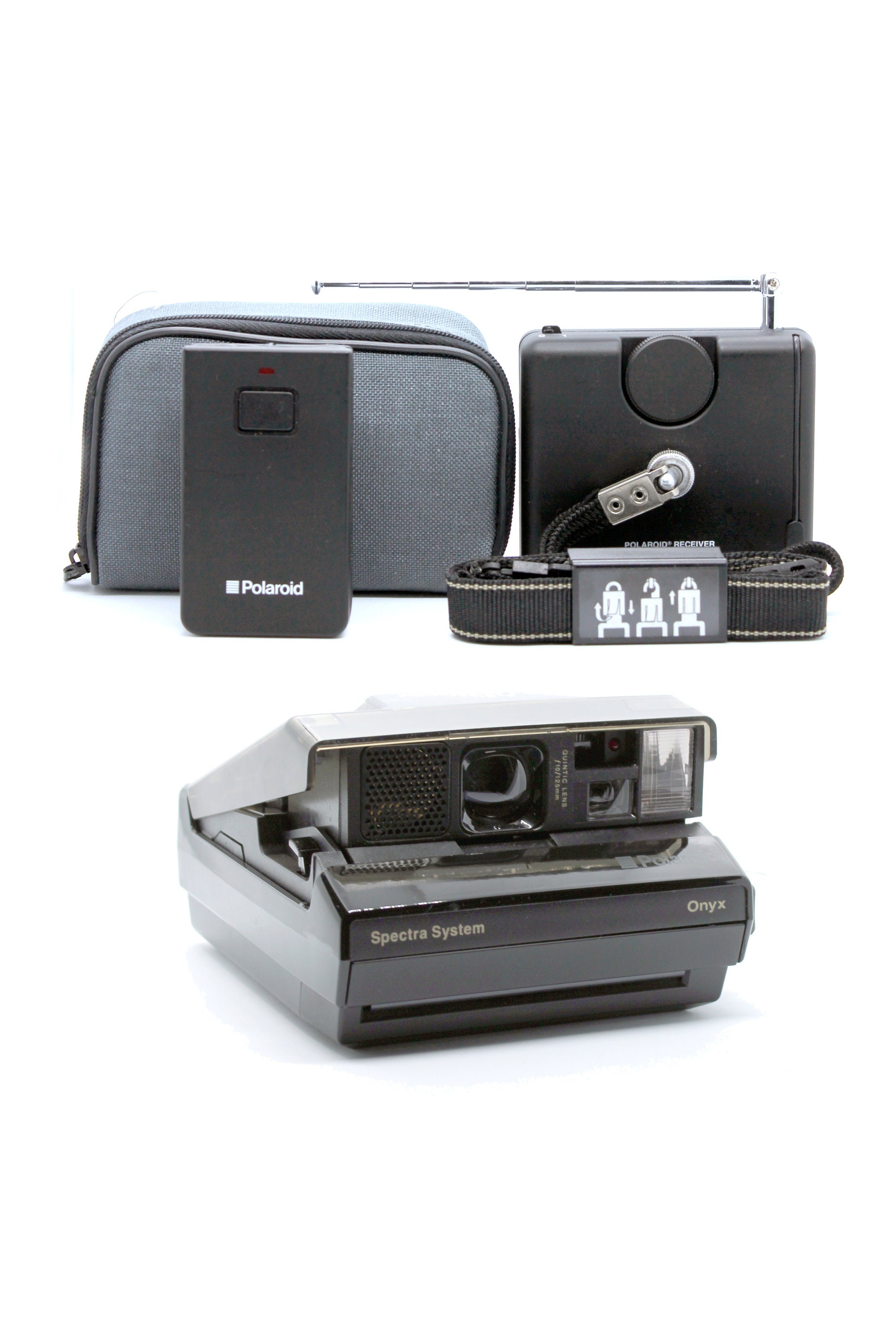 Polaroid Spectra ONYX Anniversary Edition Instant Camera See