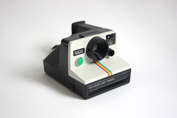 ポラロイドカメラ　POLAROID LAND CAMERA ポラロイド 1000 ランドカメラ / ポラロイド レインボーカメラ - 緑の