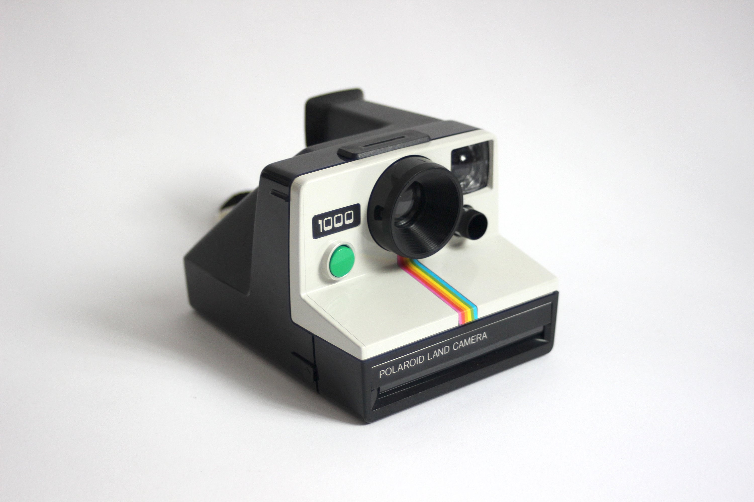 ポラロイドカメラ　POLAROID LAND CAMERA ポラロイド 1000 ランドカメラ / ポラロイド レインボーカメラ - 緑の