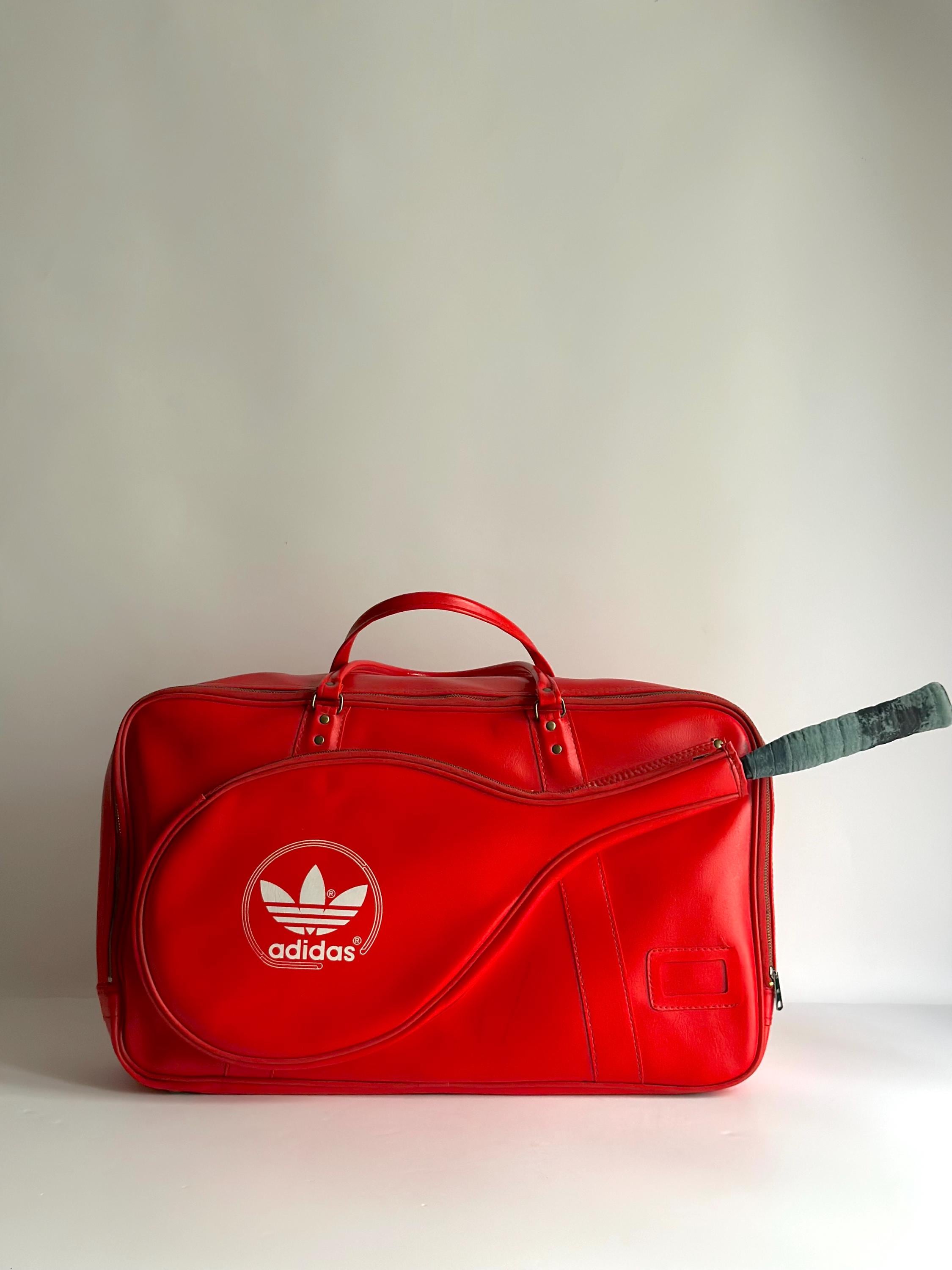 Vintage Red Adidas Bag - Etsy