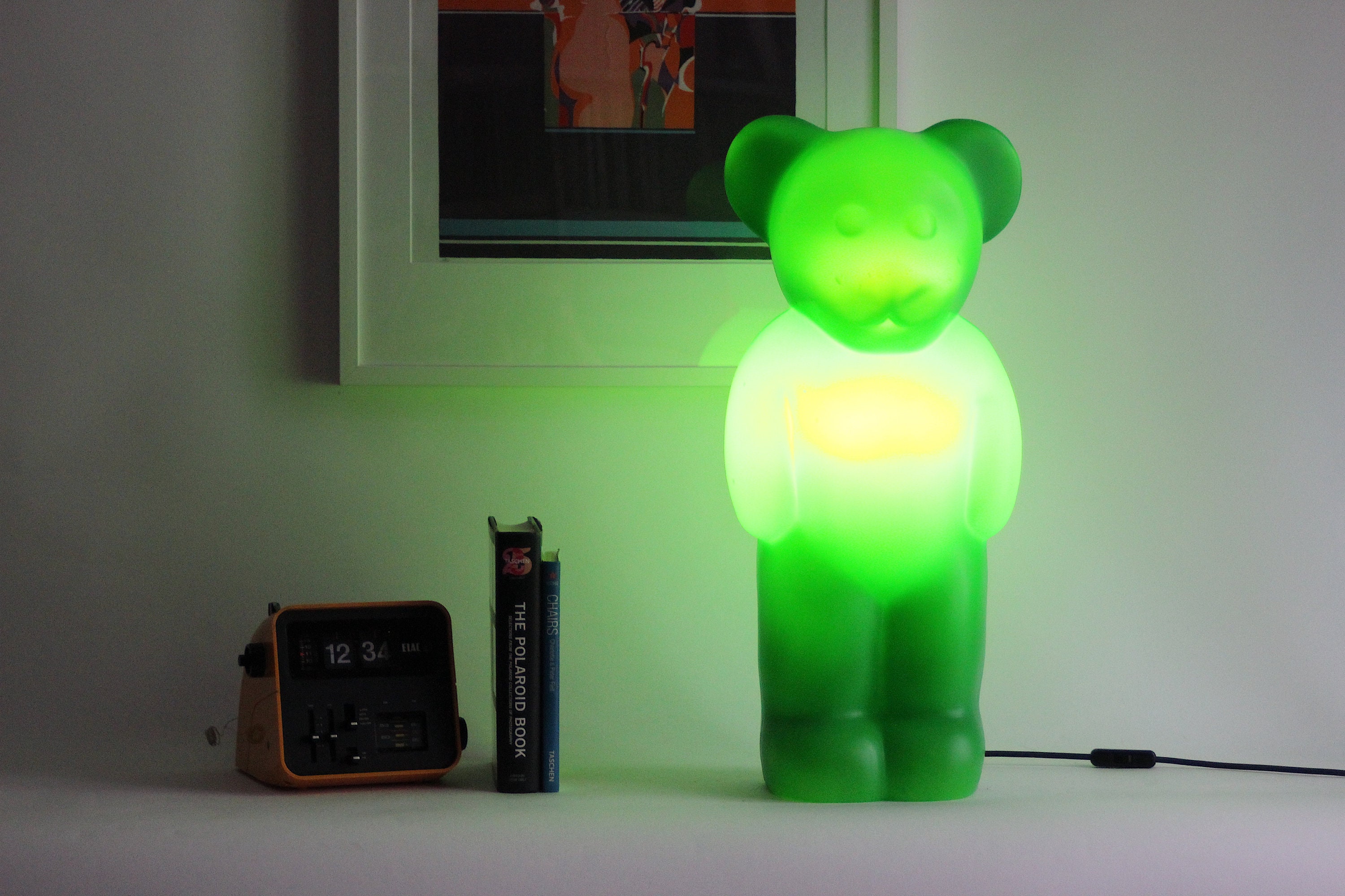 Gummy Bear Money Box, Haribo Lamp, Bear Money Box Red, Vintage, Pop Art  Lamp, 90s Design -  Norway