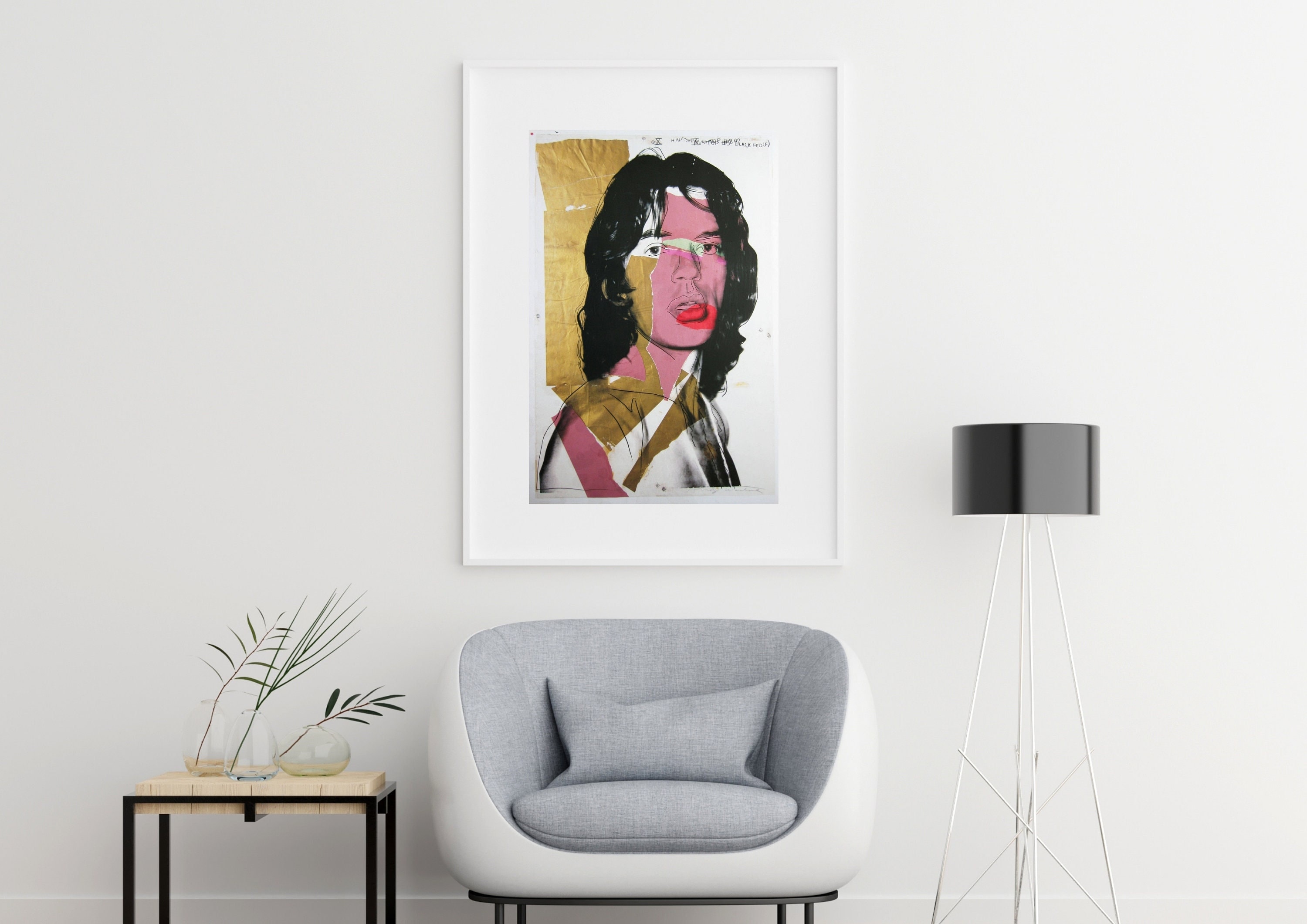 Mick jagger poster - Etsy 日本