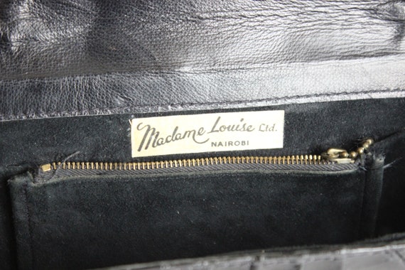 Madame Louise Ltd. Nairobi Vintage glossy black l… - image 4