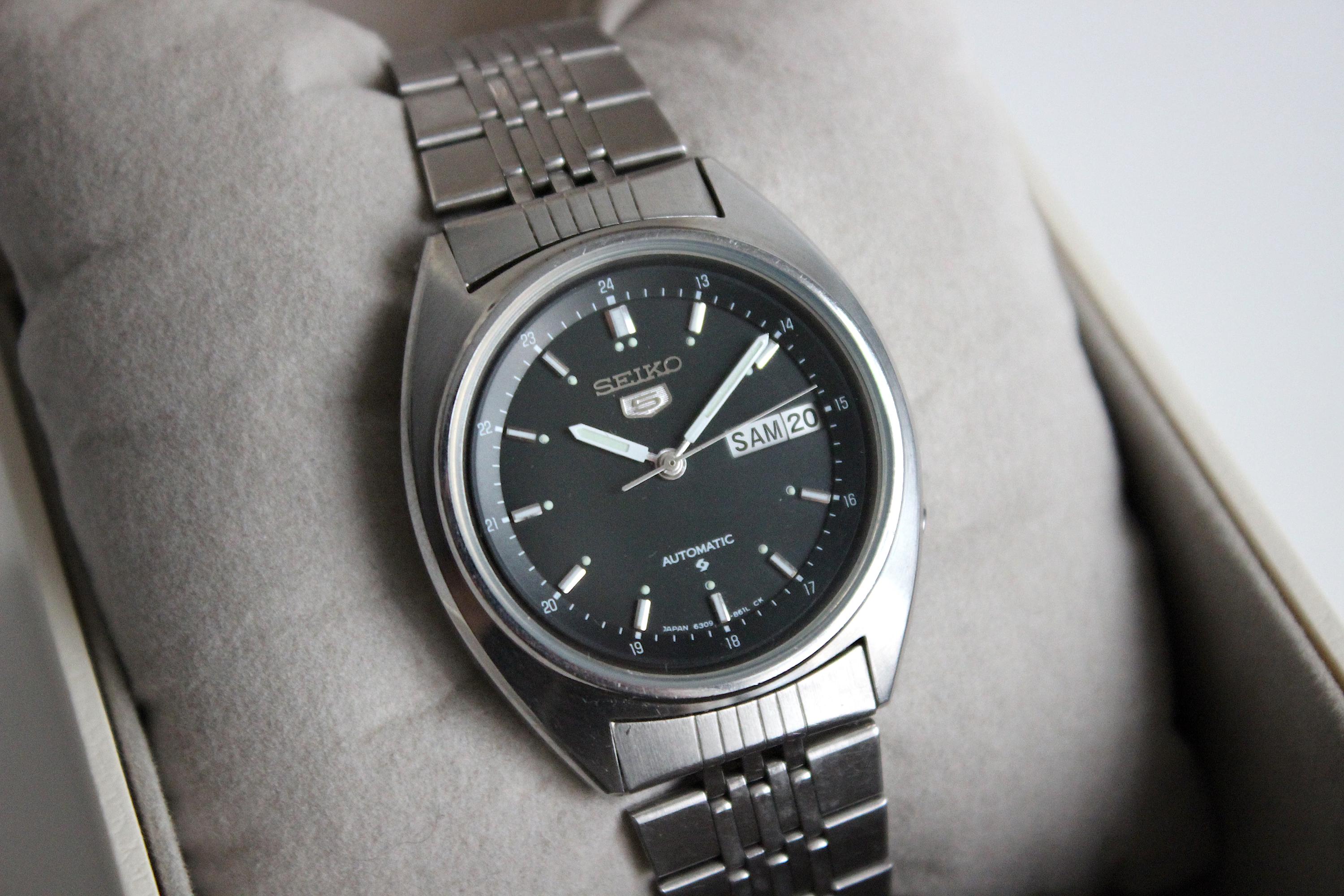SEIKO SPORTS 70 ブラックダイヤル SEIKO 5 Automatic Watch – July 1980, With Original Bracelet