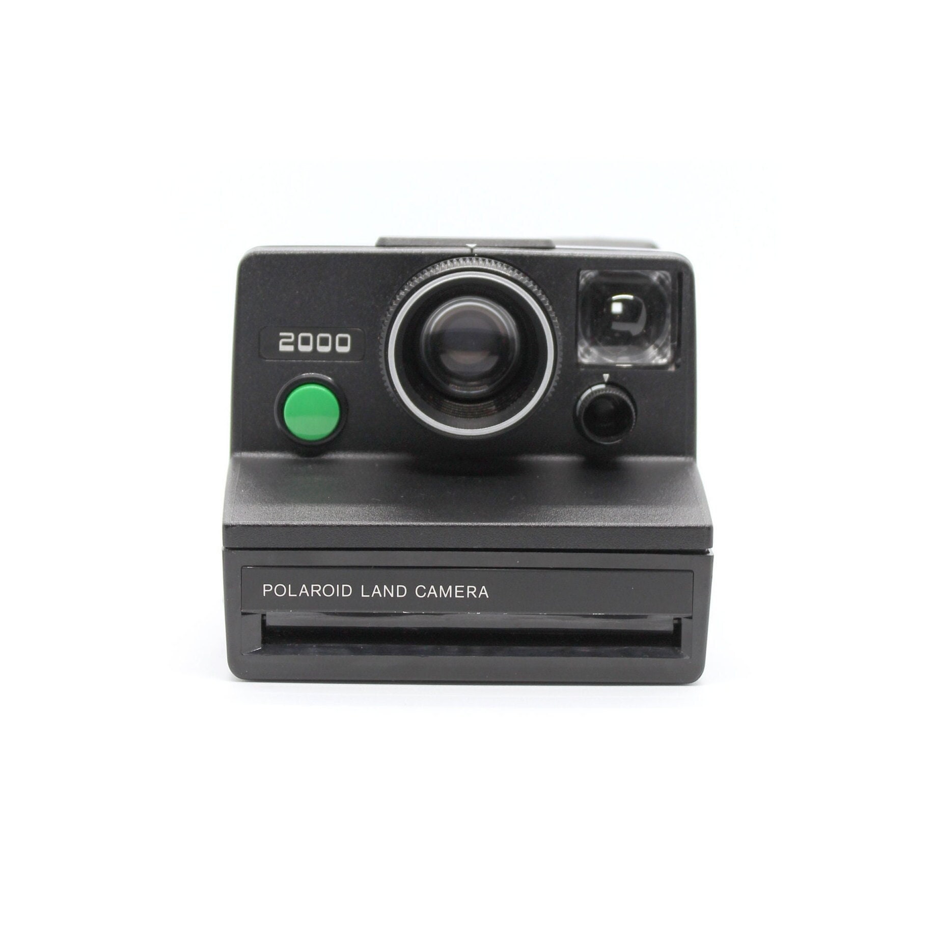 Polaroid 2000 Land Camera – Bouton Vert, Avec Sacoche Satar Et Notice