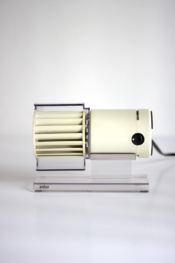 BRAUN HL 70 desk fan. Germany, 1971. Reinhold Weiss and Jurgen