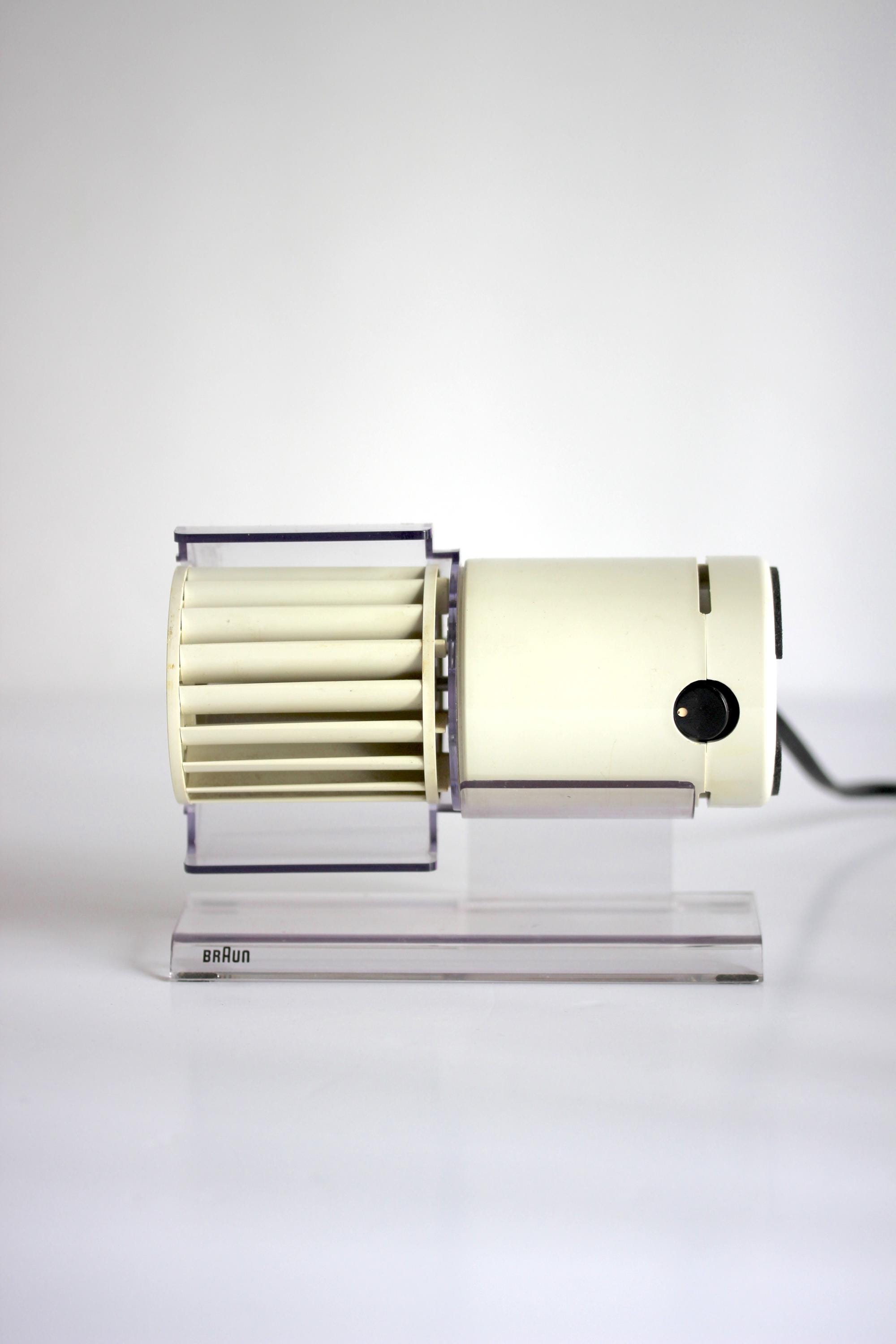BRAUN HL 70 Desk Fan. Germany, 1971. Reinhold Weiss and Jurgen