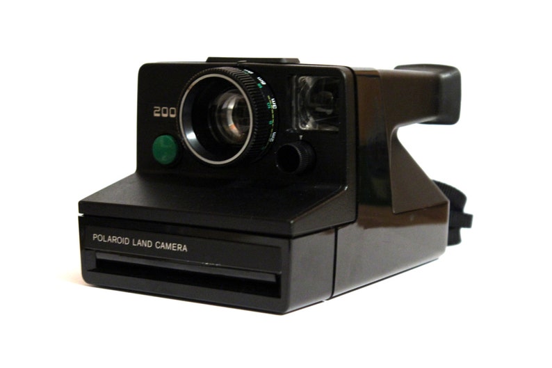 Polaroid 2000 Land Camera Green Button | Etsy