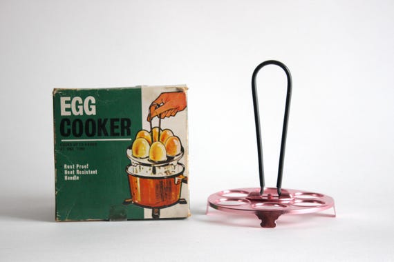 Vintage-Eierkocher aus den 1960er Jahren – hergestellt in Hongkong – neu mit Originalverpackung