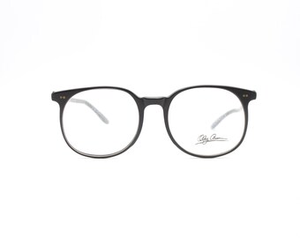 Oleg Cassini Black Matte Eyeglasses - New Old stock