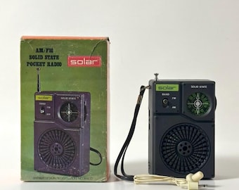 1970年代のヴィンテージ東芝木製ラジオ：FM/AM 2バンド（動作しません 