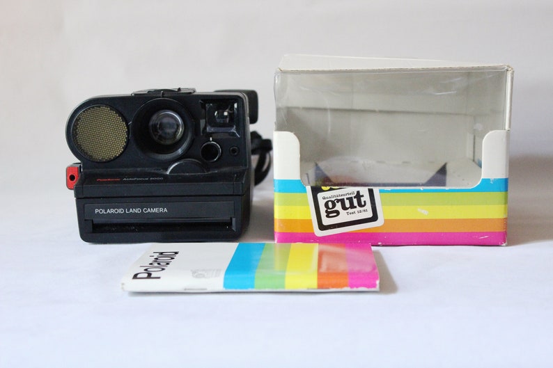 Polaroid 5000 PolaSonic Auto Focus Original Packaging Original Instructions book image 1