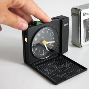 Braun AB 314 Voice Memo Alarm Clock - Dietrich Lubs, 1995