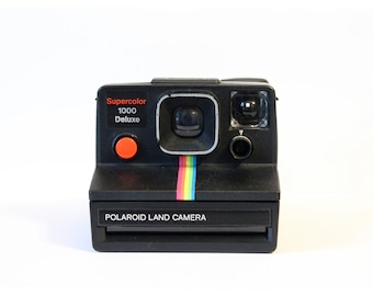 Polaroid Supercolor 1000 DeLuxe Noir - Édition Spéciale