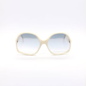 VIDROS VINTAGE BRANCOS. Lente azul gradiente – totalmente nova