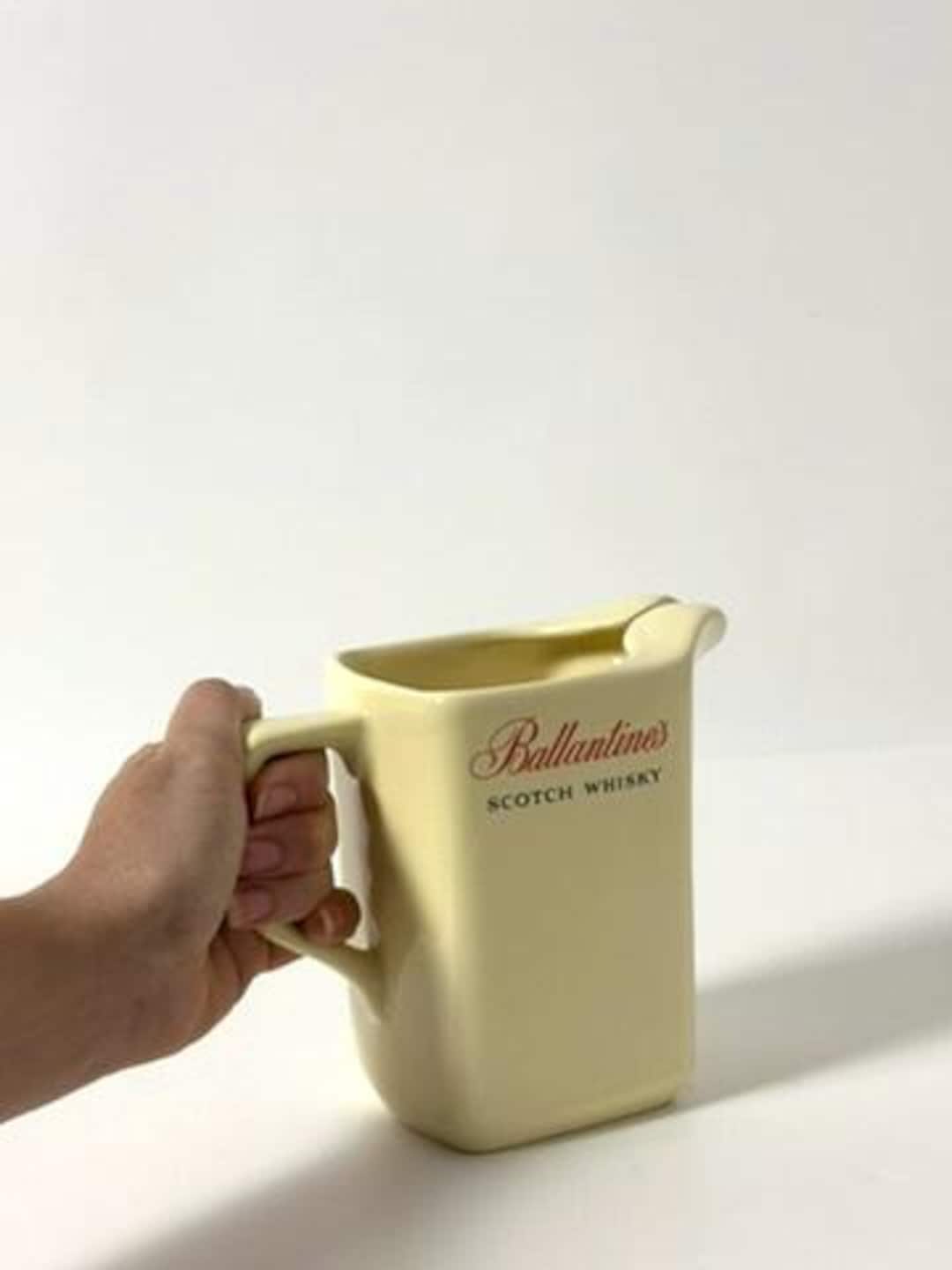 Vintage Ballantine's Scotch Whiskey Ceramic Jug by Wade Regicor