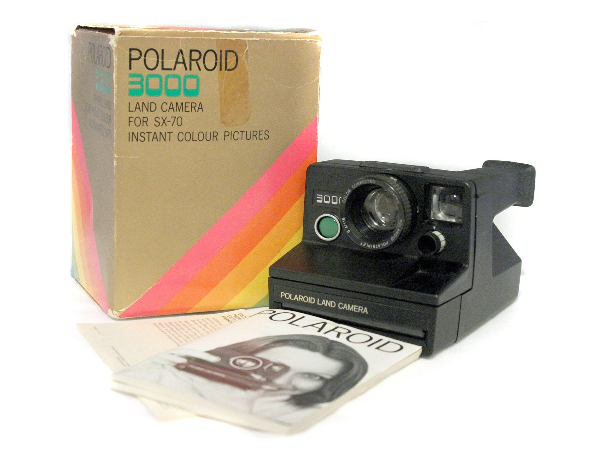 Polaroid 3000 Land Camera With Rangefinder including Original