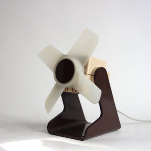 Vintage 1960s Czechoslovakian small Table Fan: A Piece of Mid-Century Charm.