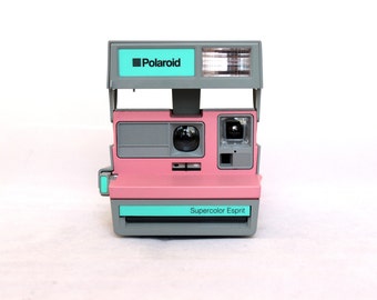 Polaroid 600 SUPERCOLOR ESPRIT Pink and grey
