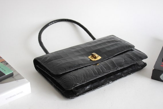 Madame Louise Ltd. Nairobi Vintage glossy black l… - image 3