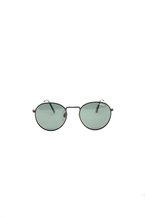 Polaroid round sunglasses hotsell
