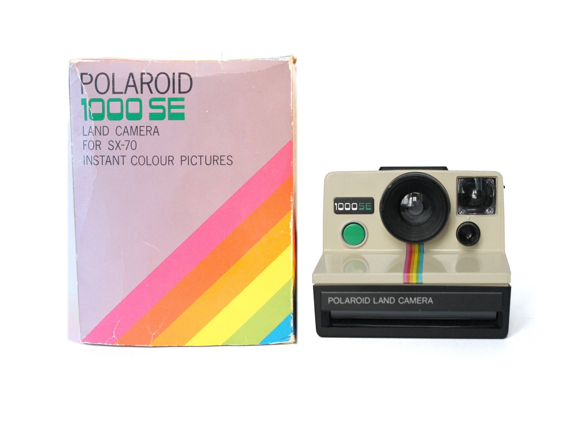 Polaroid 1000SE Land Camera Special Edition 1976 - Green Button