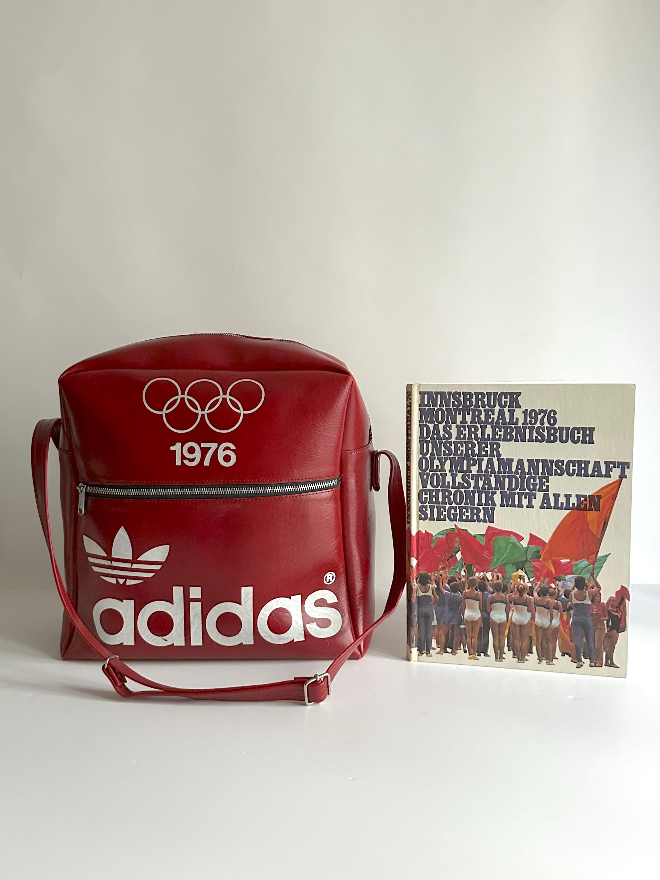 Vintage Adidas Olympic Shoulder Bag 1976 With Official Innsbruck