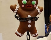 Killer Gingerbread man Chimney lure prop replica