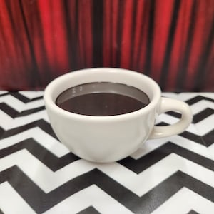 Twin Peaks Black Lodge Coffee mug prop replica
