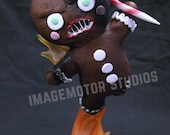 Killer Gingerbread Man figurine (fire version)