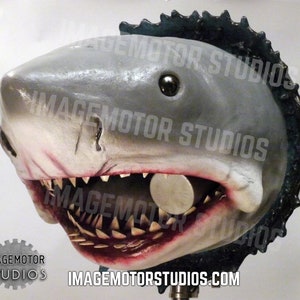Large Bruce the Shark Jaws Wall Hanging Bust Prop -  Ireland