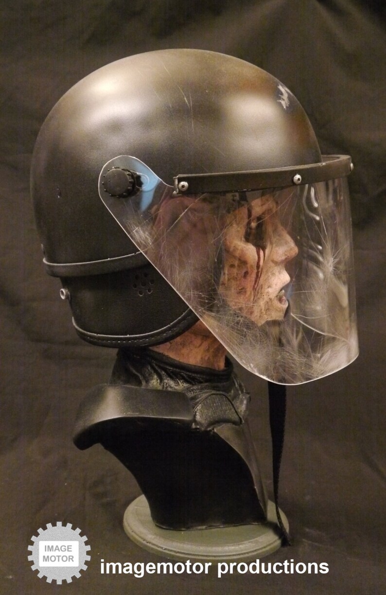 1:1 Scale Walking Dead Riot Gear Zombie Life Size Bust - Etsy