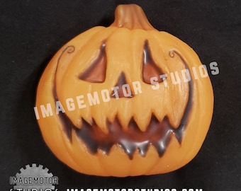 Silicone Jack-O-Lantern Pumpkin stress toy