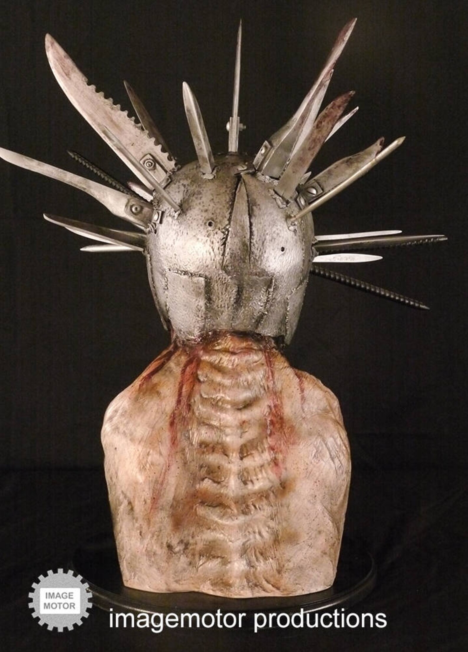 11 Scale the Walking Dead Winslow Junkyard Zombie Bust Etsy