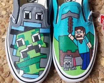 Minecraft Shoes For Boys - Minecraft Kit