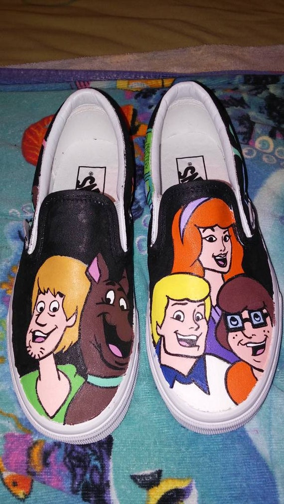 Scooby Doo Shoes | Etsy