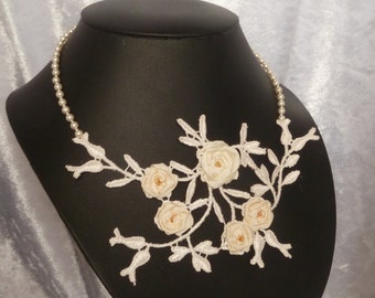 Jewelry-Wedding necklace 'Elodie'