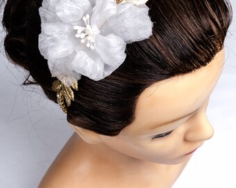 Bijoux-mariage Serre-tête "Iris" pour mariage, cérémonie ou tout orner votre coiffure