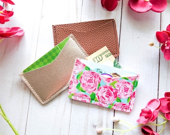 Card Wallet Sewing Pattern PDF