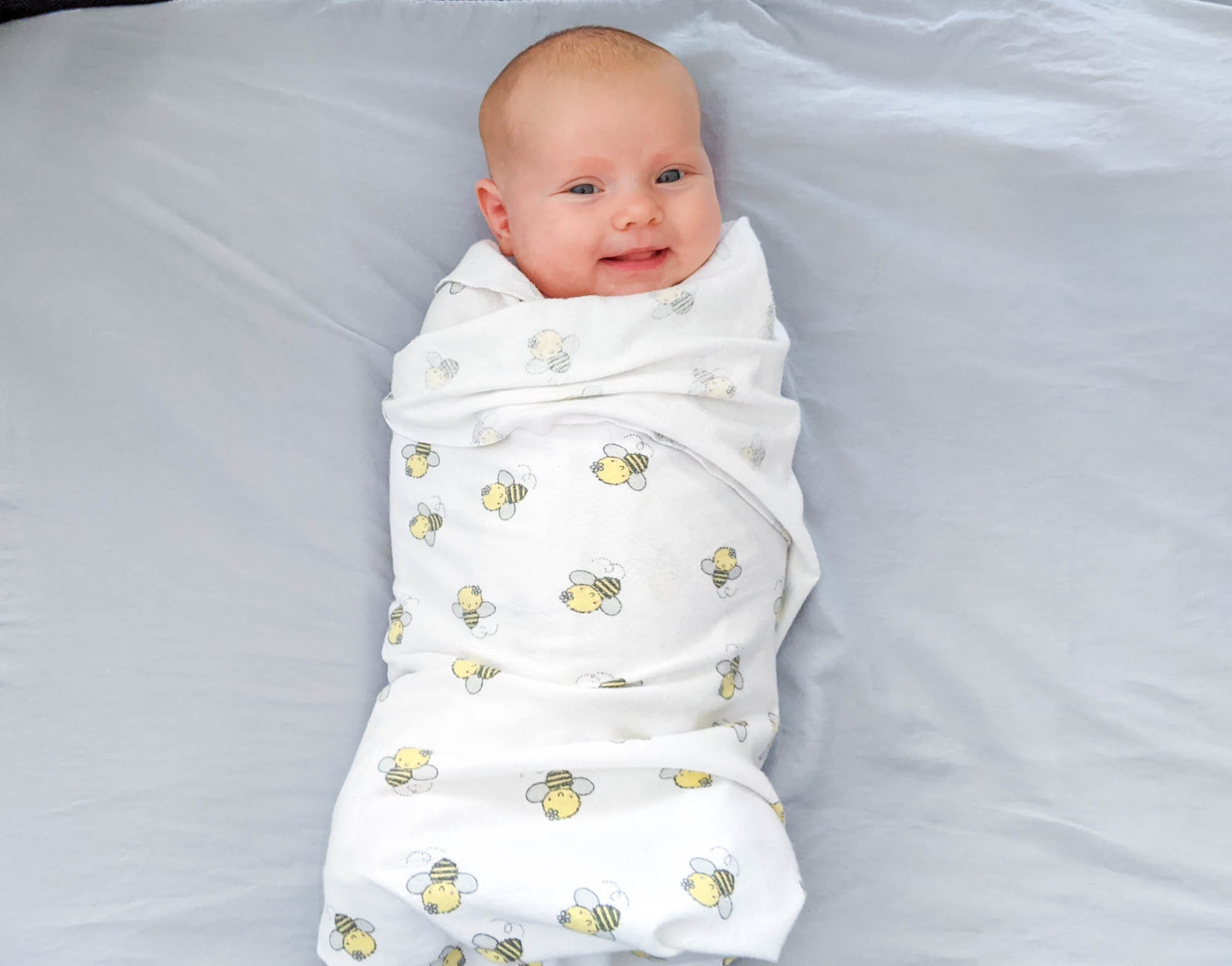 Paty Knit Receiving Swaddle Blanket