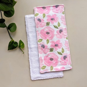 Wide Full Shoulder Burp Cloth Sewing Pattern PDF - Burp Rag Sewing Pattern, sewing patterns for babies, baby sewing