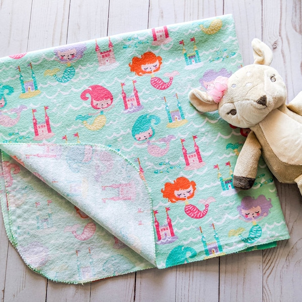 Fast and Easy Swaddle Blanket / Receiving Blanket PDF Sewing Pattern