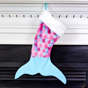 Mermaid Stocking PDF Sewing Pattern