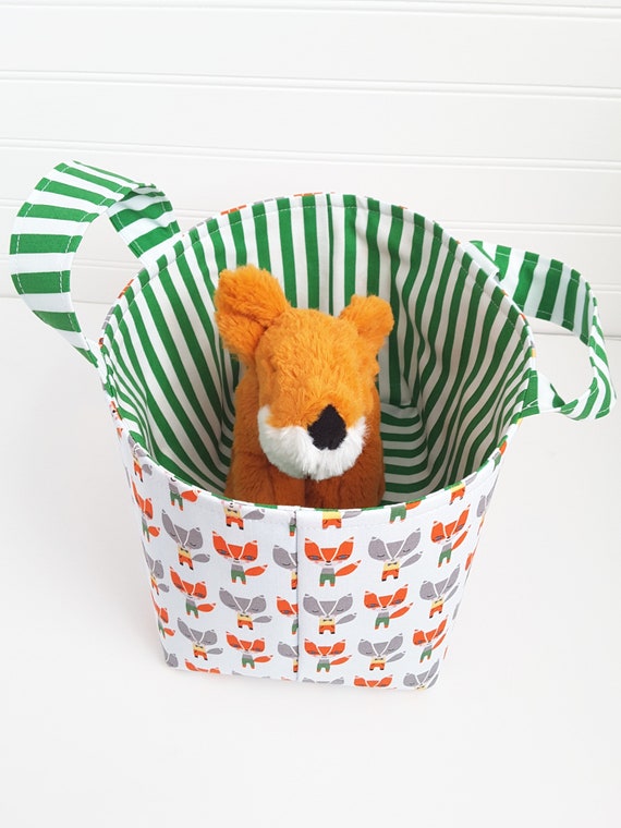 fox toy basket